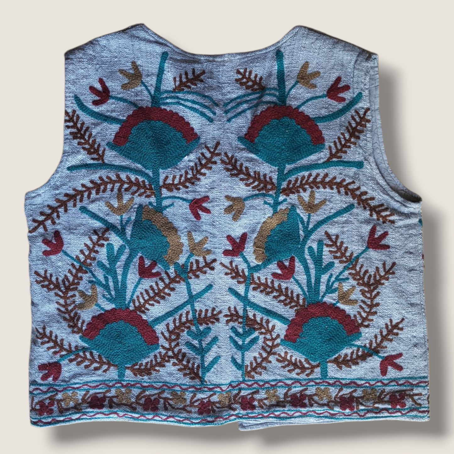 Suzani Mouwloos Jack "Blauw" / Size Medium/Large