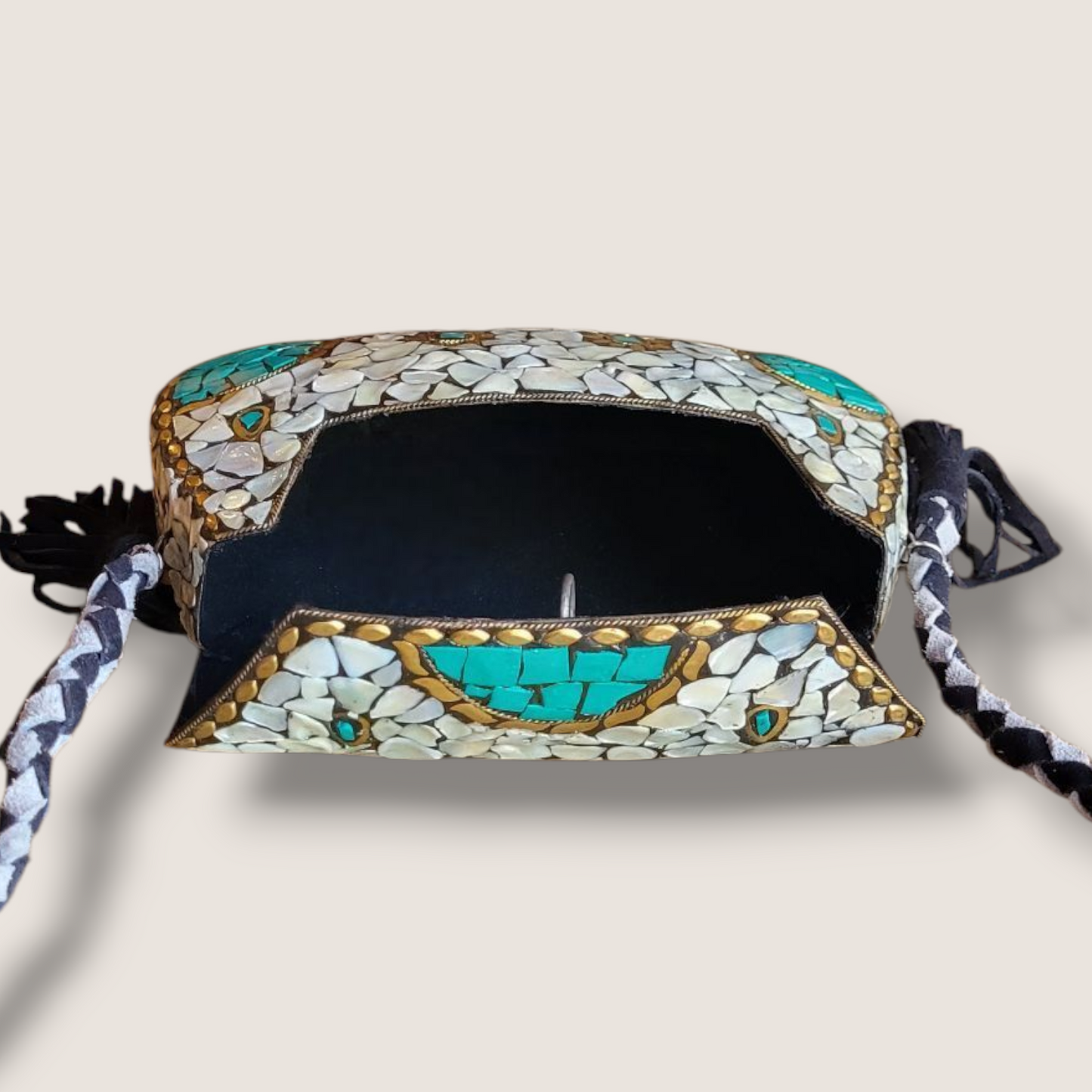 Mozaïek Tas "Parelmoer Groen"