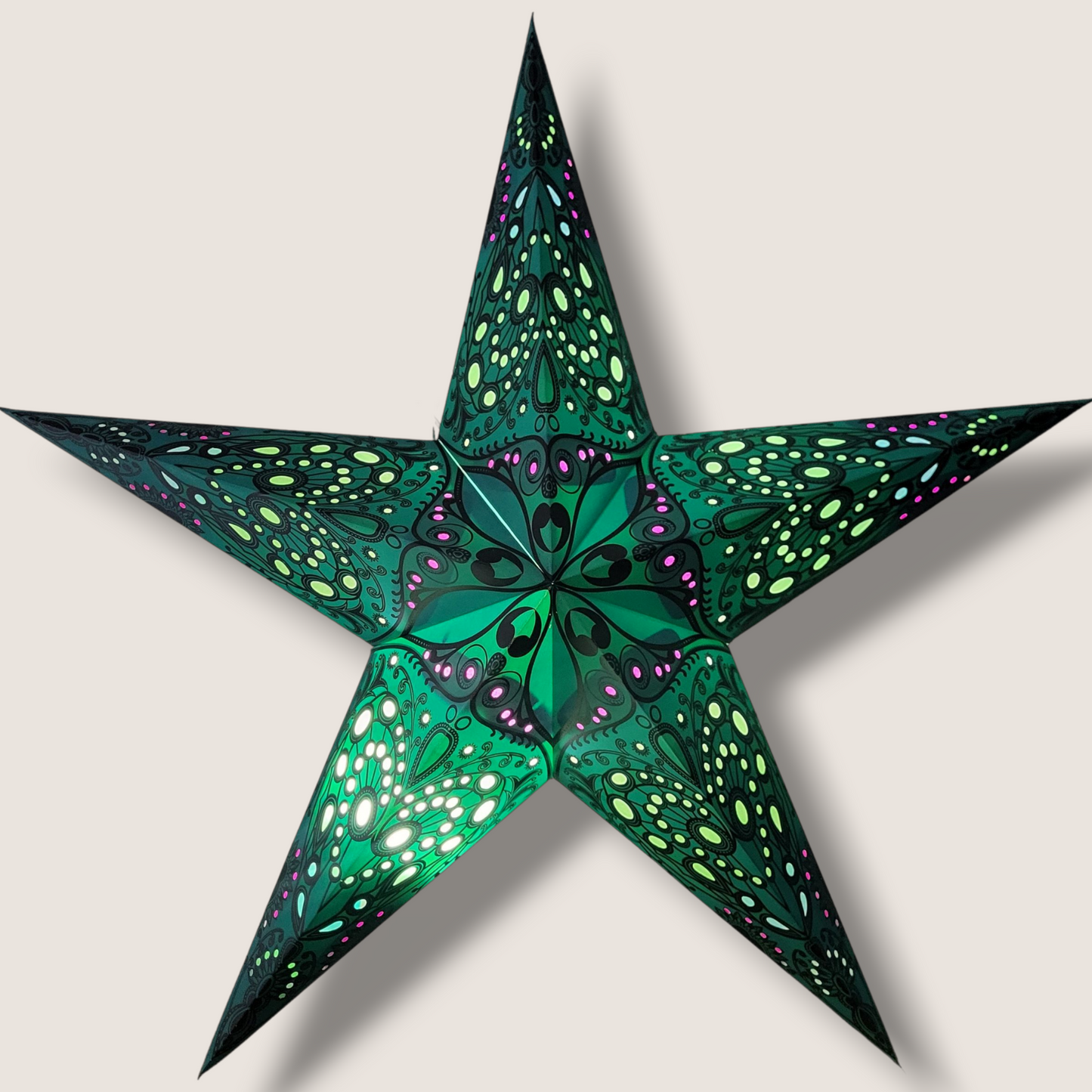 Papieren Ster Groen