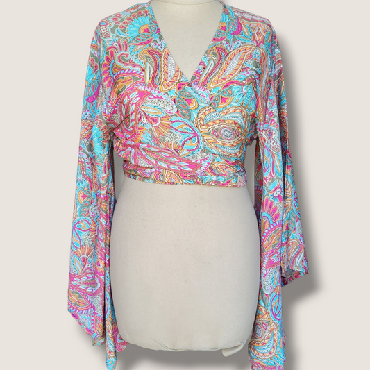 Wrap Top "Roze"