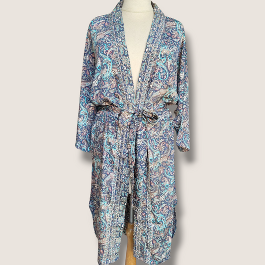 Kimono "Donkerblauw"