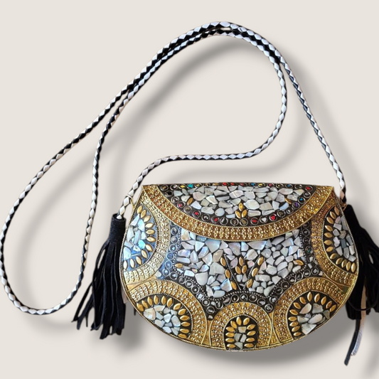 Mozaïek Tas "Goud"
